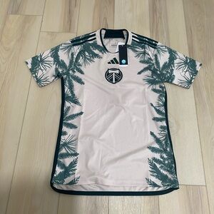 Adidas Portland Timbers 2023-24 Authentic MLS Away Soccer Jersey Mens Small
